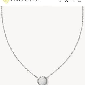 Kendra Scott volleyball necklace